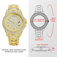 Men's Crystal Watches