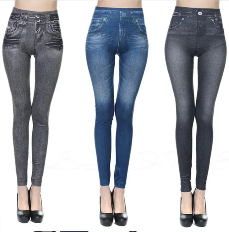 Fashion Denim Leggings